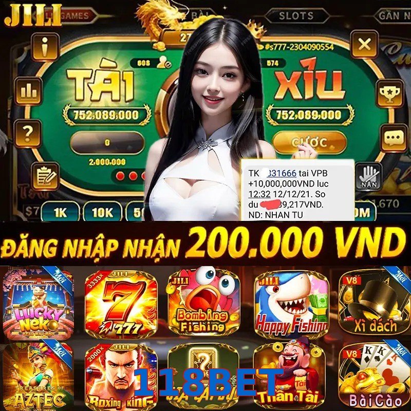 118BET