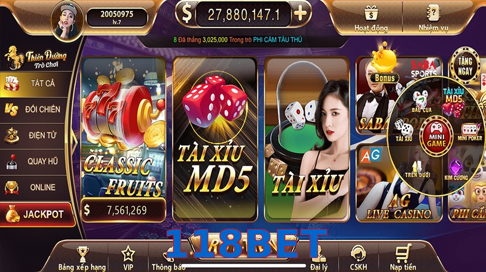 118BET