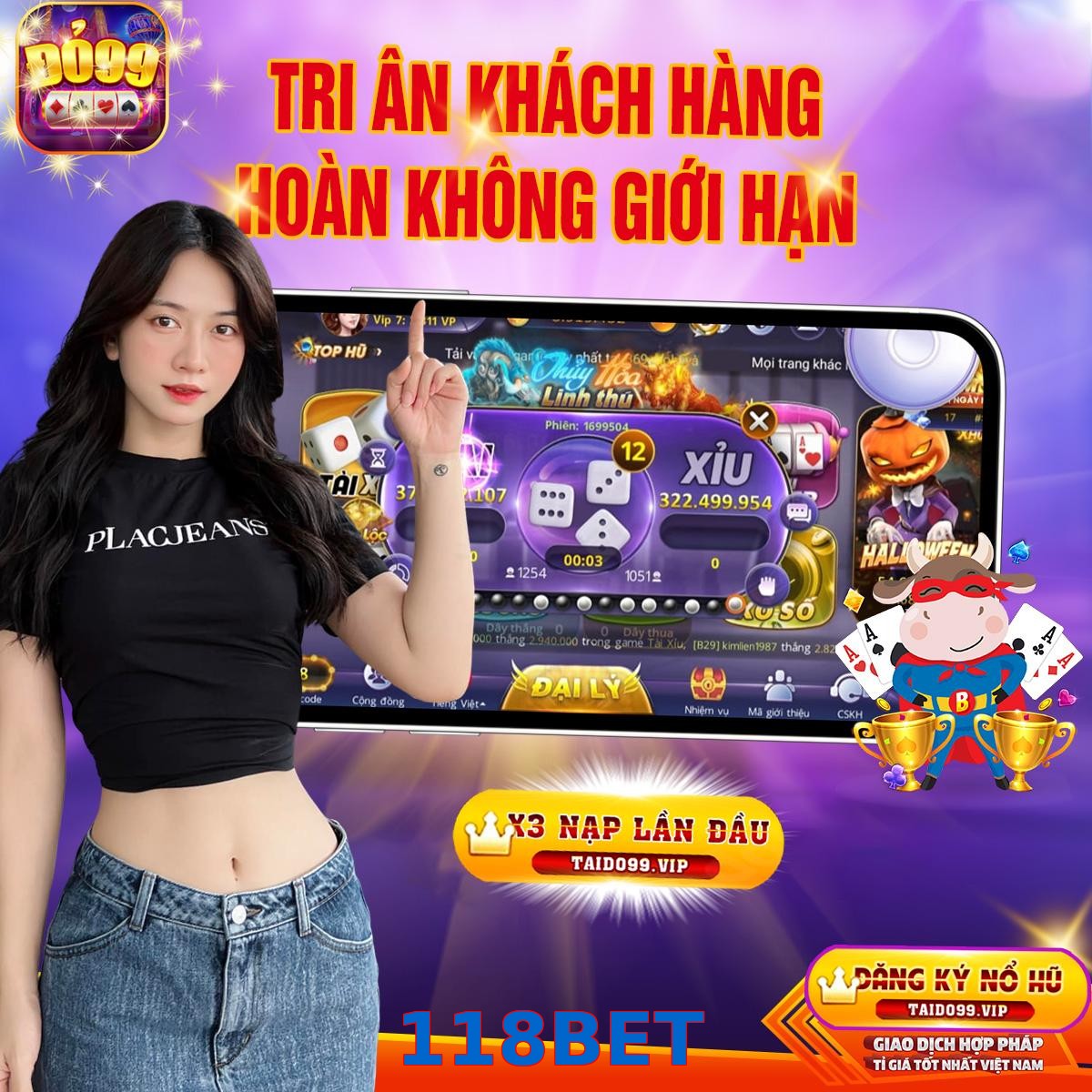 118BET