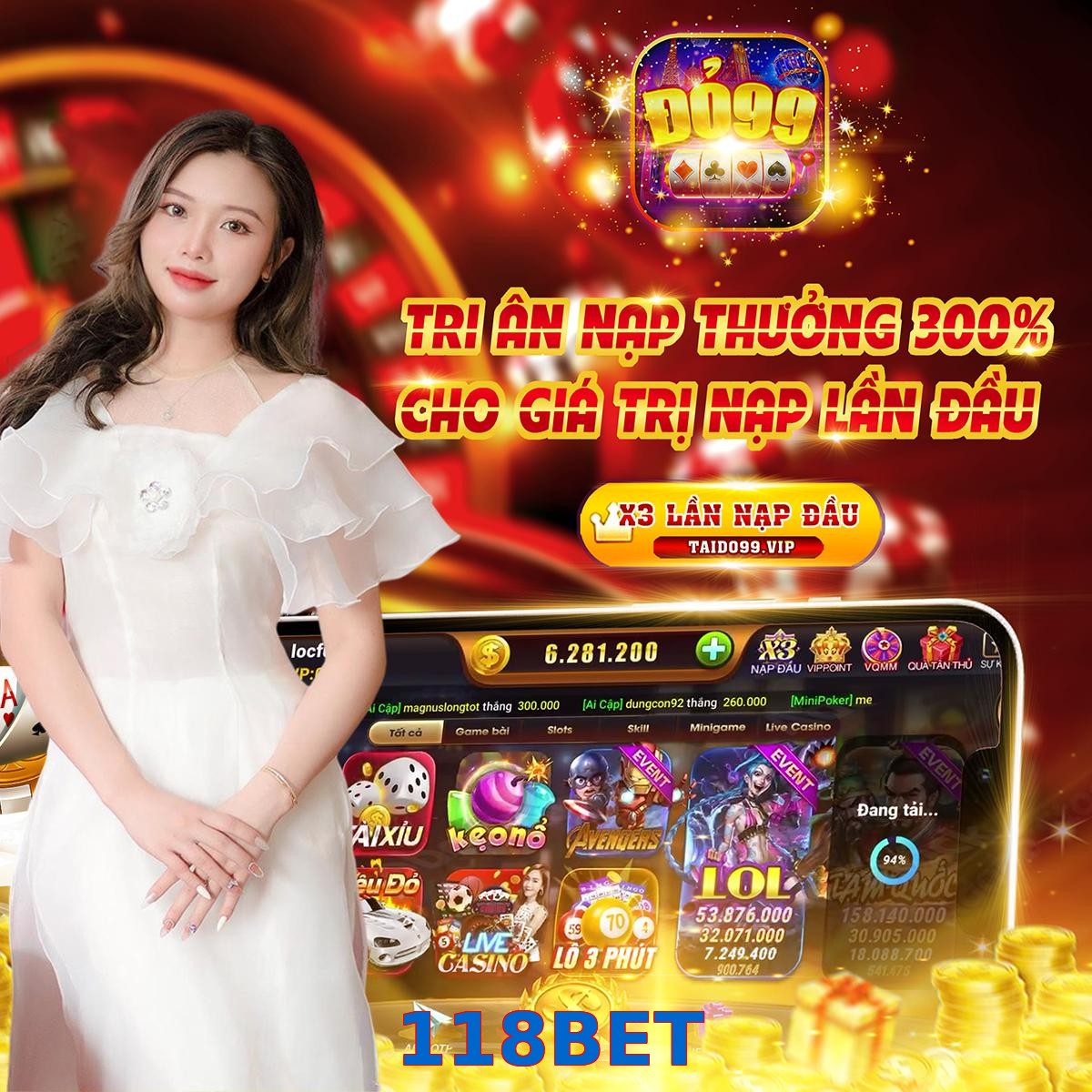 118BET