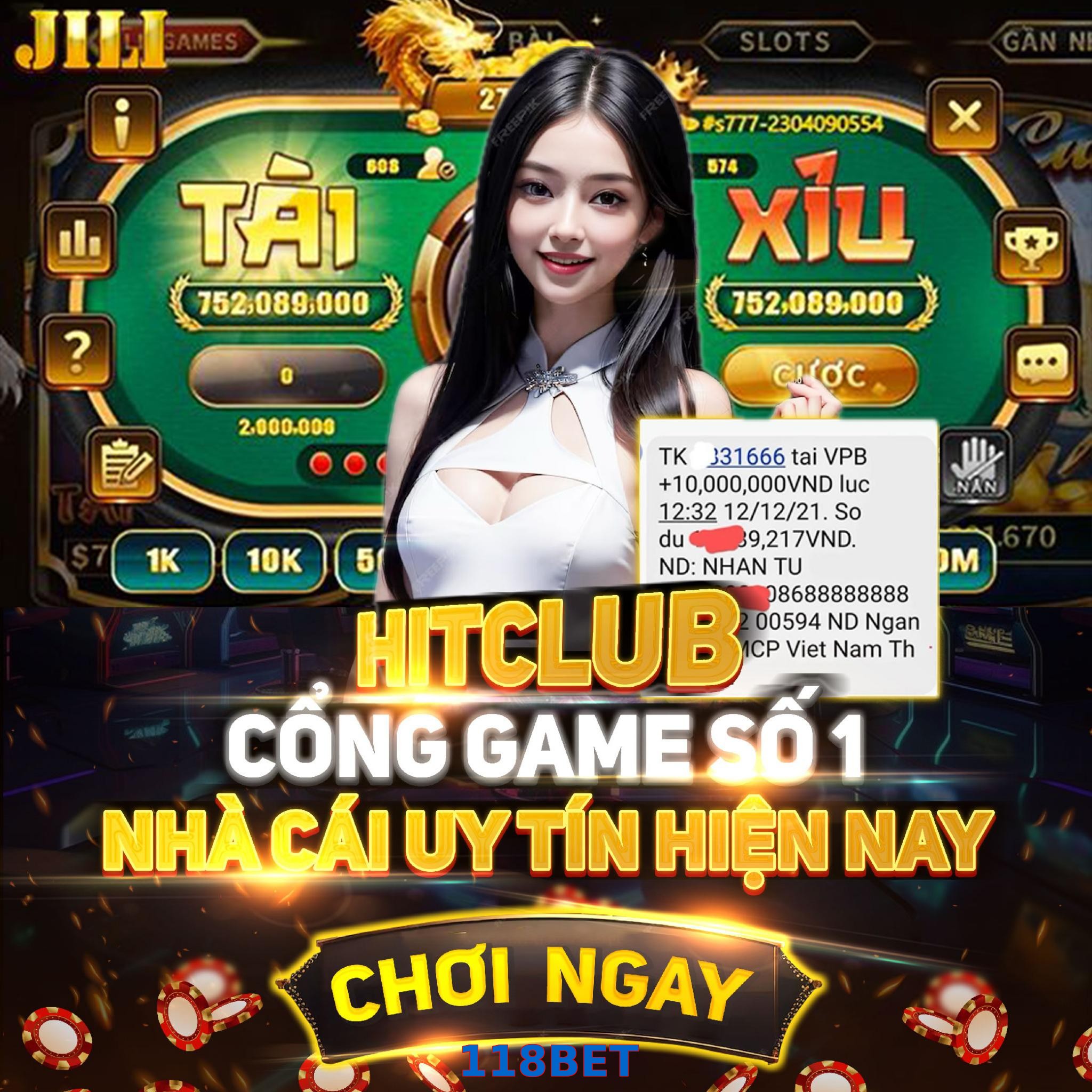 118BET