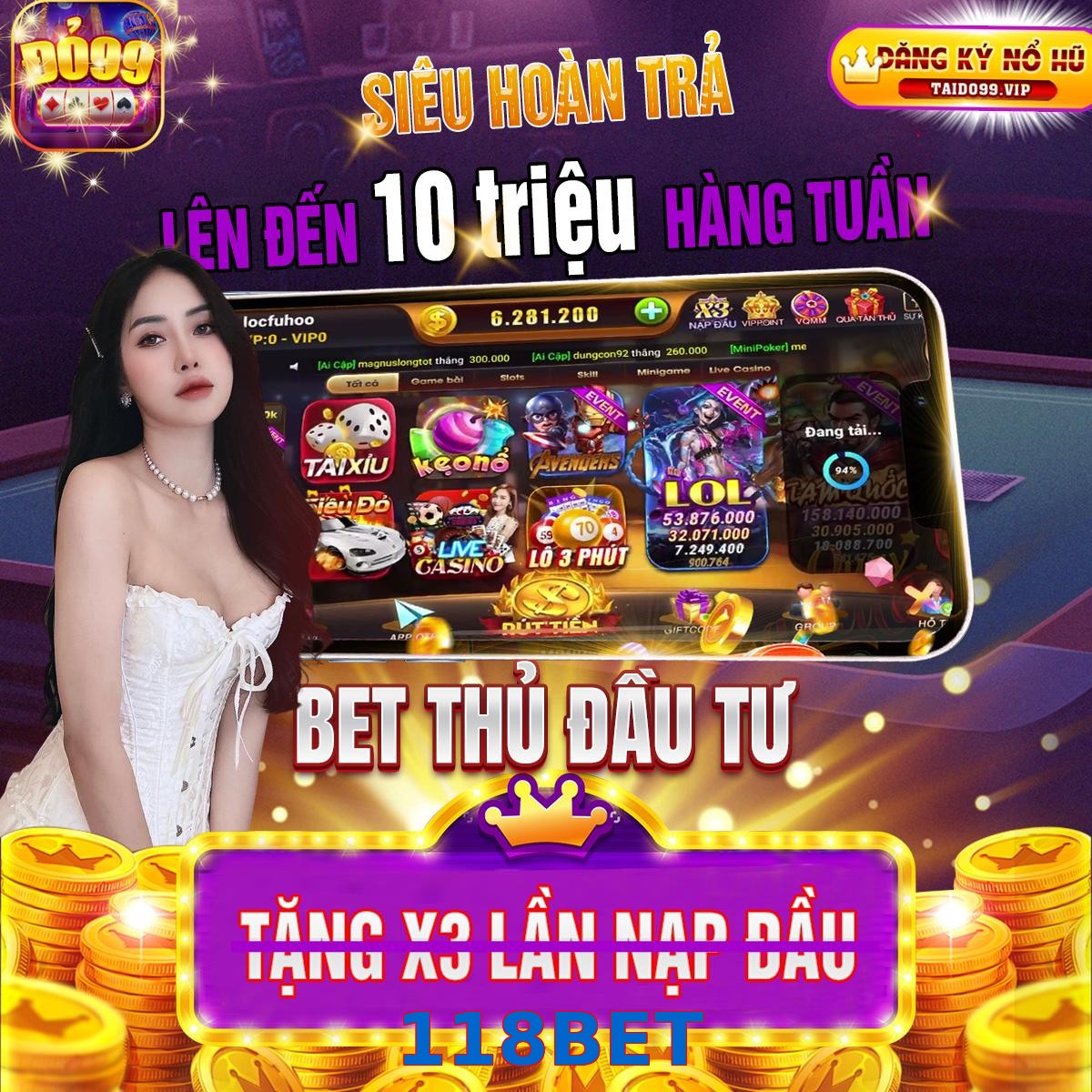 118BET