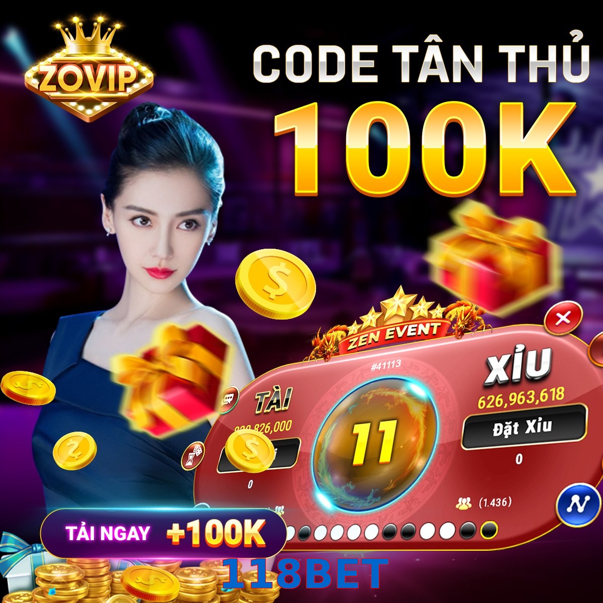 118BET